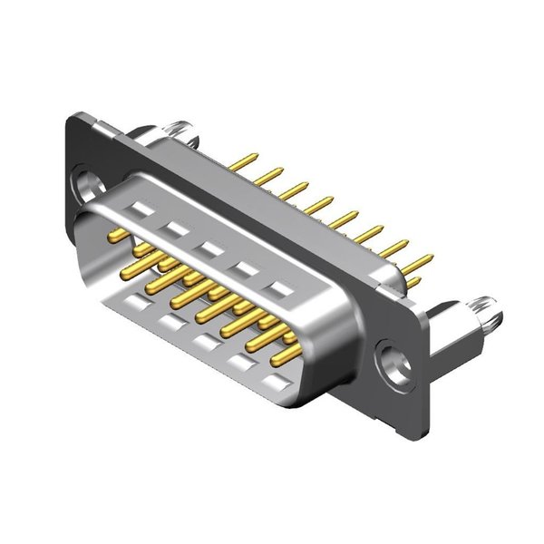 Molex Fct Standard-Density D-Sub Connector, Male, Straight, Pcb Through Hole 1731090147